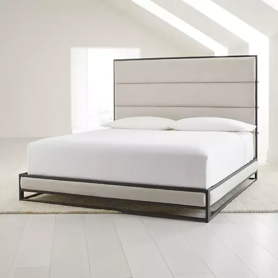 تختخواب تخت خواب اثاثه یا لوازم داخلی آکسفورد Ivory + نظرات |  جعبه و بشکه