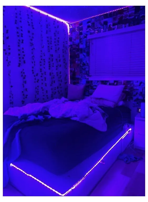 چراغ led طراحی اتاق خواب
