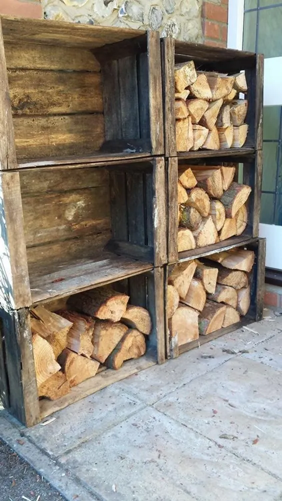 فروشگاه ورود به سیستم VINTAGE WOODEN Woodber Store Wood burner APPLE |  اتسی