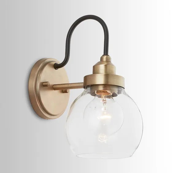 Llewellyn 1-Light Dimmable Arming Sconce