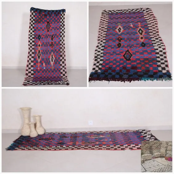 فرش دستباف مراکشی فرش راهرو 3.1 FT X 7.7 FT |  اتسی