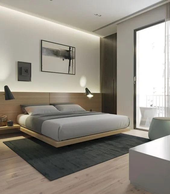 100+ الهام از طراحی اتاق خواب مدرن - دفتر خاطرات معماران