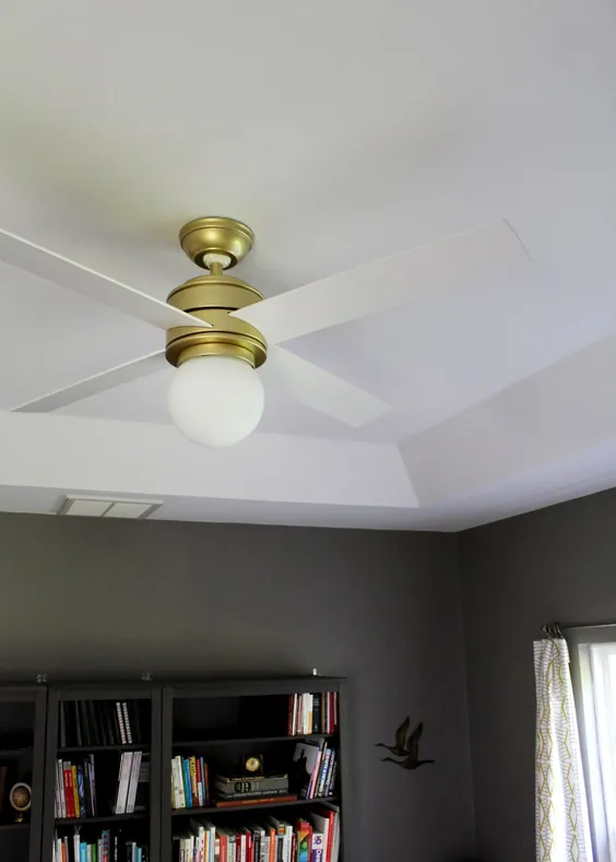 ارتقاan پنکه سقفی می تواند اتاق را کامل کند - طراحی برچسب و Tibby