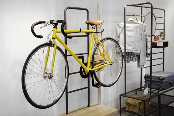 12 ایده ذخیره سازی دوچرخه در فضای داخلی Genius برای فضاهای کوچک