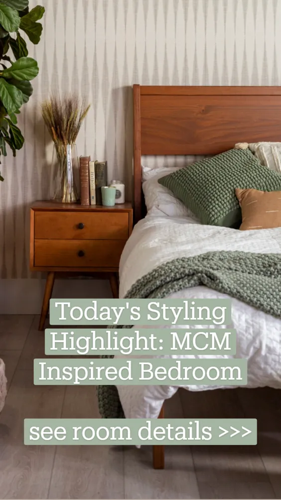 برجسته سازی سبک امروز: اتاق خواب با الهام از MCM

 جزئیات اتاق را ببینید >>>