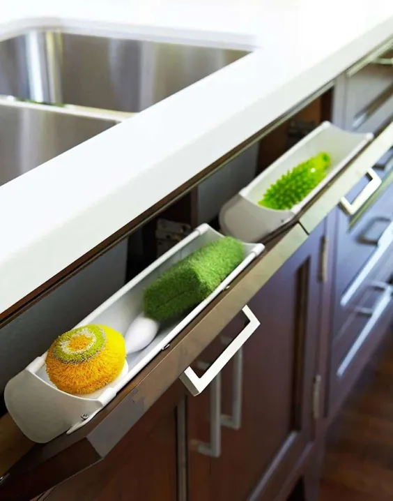 23 ایده آشپزخانه آشپزخانه بدون درهم و برهمی برای اینکه آشپزخانه خود را به شکل نوک تیز نگه دارید