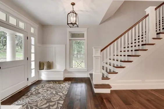 30 دیوار خاکستری شگفت انگیز با الهام از کف چوبی برای همه اتاق های خانه شما