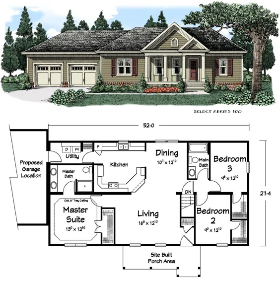 Floor Plans :: Designer Homes - بخشی از Ritz-Craft Corp - Mifflinburg، PA