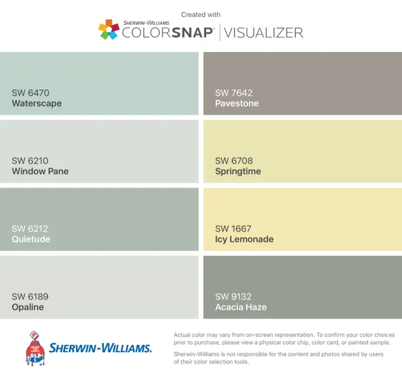 برنامه تطبیق رنگ Paint: برنامه ColorSnap® Paint Color - Sherwin-Williams