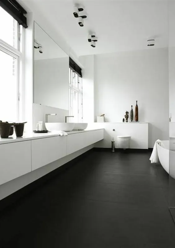 Modernes Badezimmer - Ideen zur Inspiration - 140 عکس!  - Archzine.net