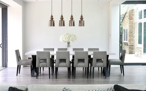 ایده های اتاق ناهارخوری برای ایجاد فضایی زیبا و راحت