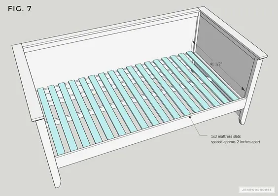 DIY Twin Daybed with Trundle PLANS FREE توسط Jen Woodhouse