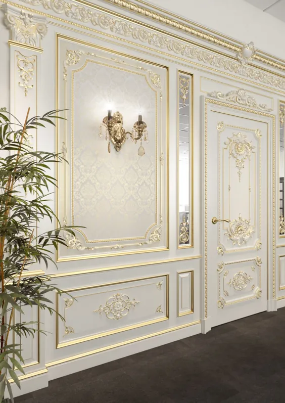 پانل های دیواری برای طراحی داخلی به سبک کلاسیک