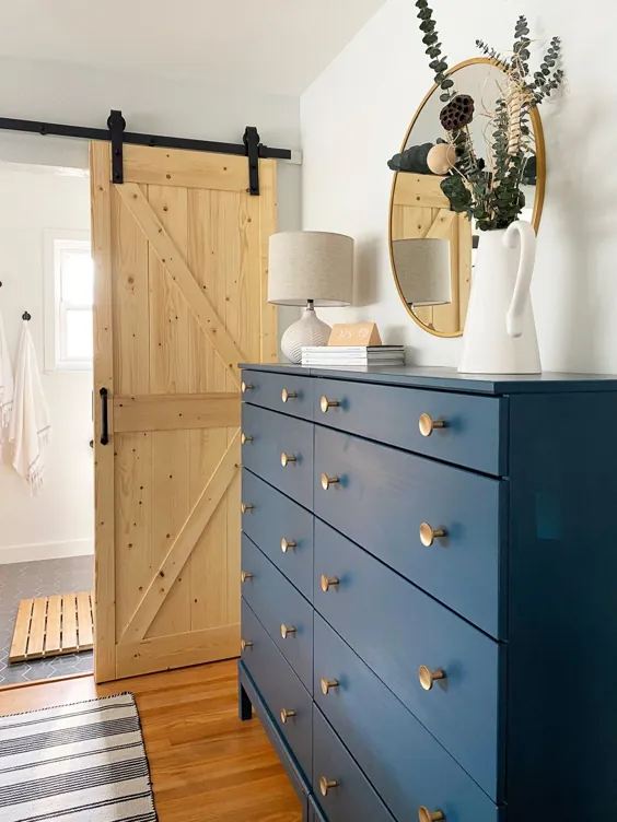 IKEA Hack: TARVA Dresser را به یک Dapper Showpiece ارتقا دهید |  در یک بودجه قرار بگیرید