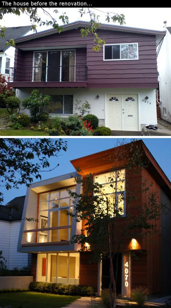 ایده های نوسازی خانه - 16 پروژه مسکونی الهام بخش قبل و بعد