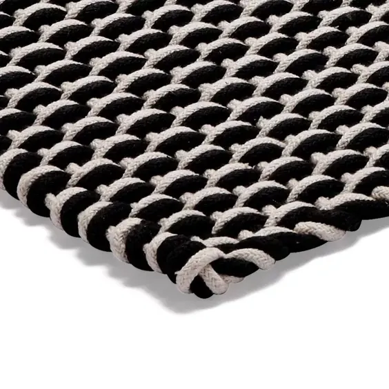 فرش طناب مشکی از Etol Design