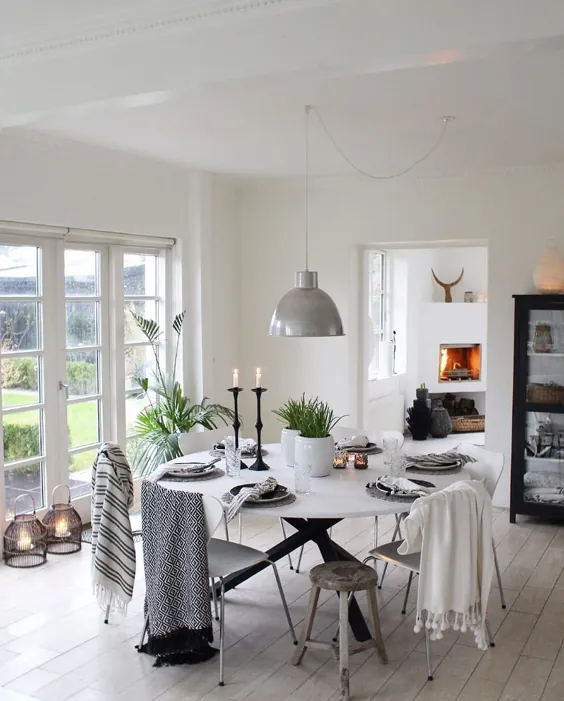 خانه ای به سبک boho دانمارکی که عاشق آن خواهید شد |  La casa de Freja