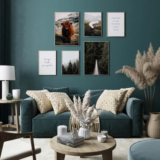 مجموعه پوسترهای برتر Heimlich® Highland & Forest Wallart برای دکوراسیون و الهام بخش منزل شما