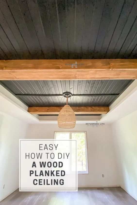 چگونه می توان سقف تخته ای چوبی درست کرد