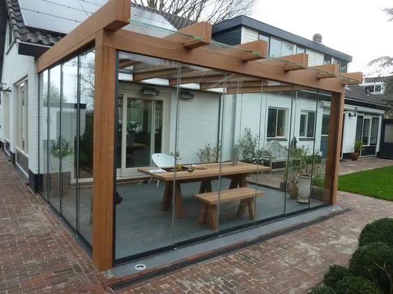 25+ Jaw-Dropping kleine Terrasse mit Glaswänden Ideen zu kopieren - 2019 - پاسیو دی