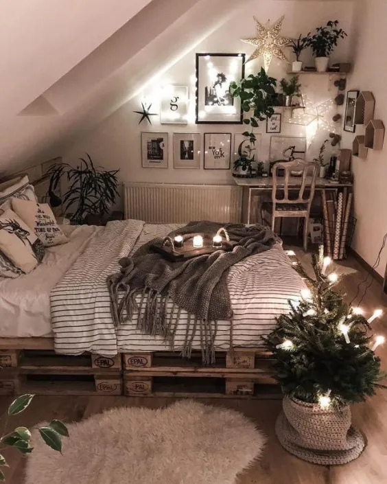 25 Ideen für kleine Schlafzimmer، die stilvoll und platzsparend aussehen - معماری DI