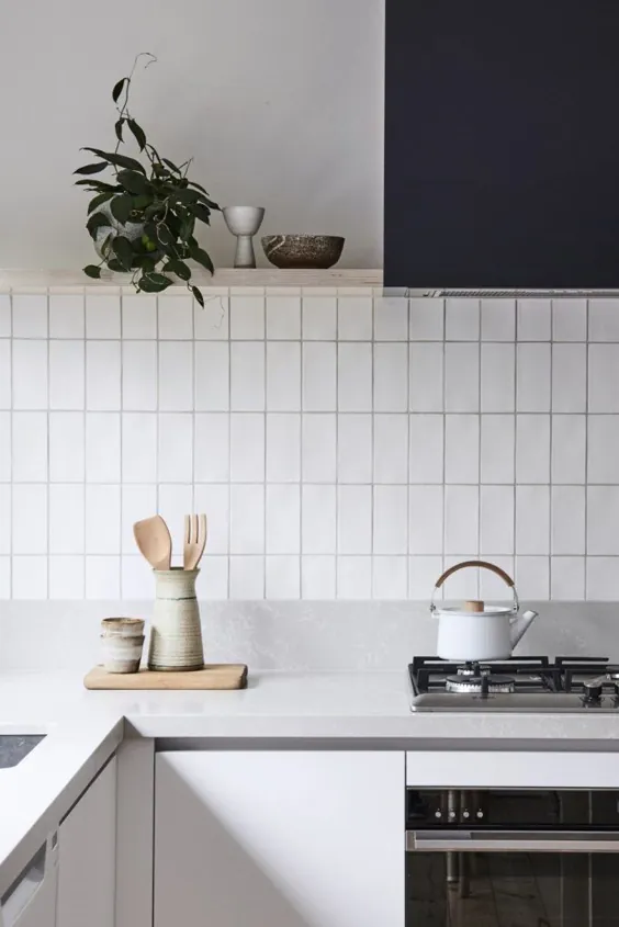 11 نوع کاشی سفید اسپلش بک آشپزخانه: بهترین کاشی های سفید برای آشپزخانه شما