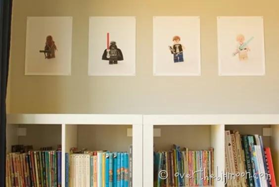 چاپ هنری Lego Star Wars رایگان