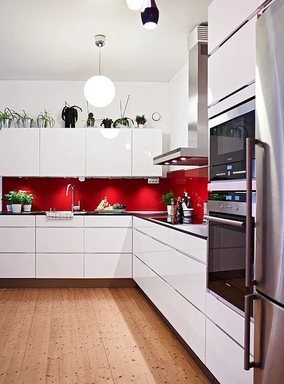 بهترین رنگ های آشپزخانه برای خانه شما • یک بار آجر