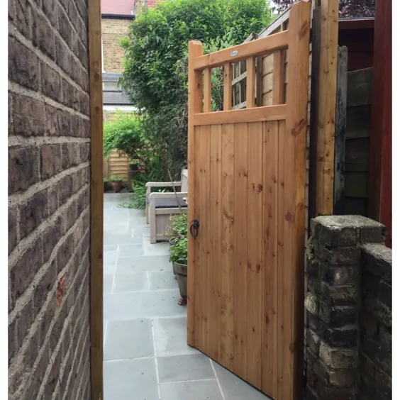 دروازه های چوبی |  دروازه الوار |  راهرو و گیتس باغ