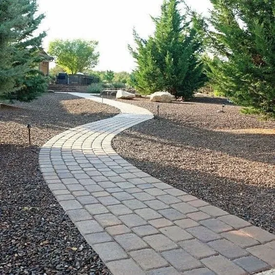 50 ایده برتر Paver Walkway - طراحی های نمای بیرونی