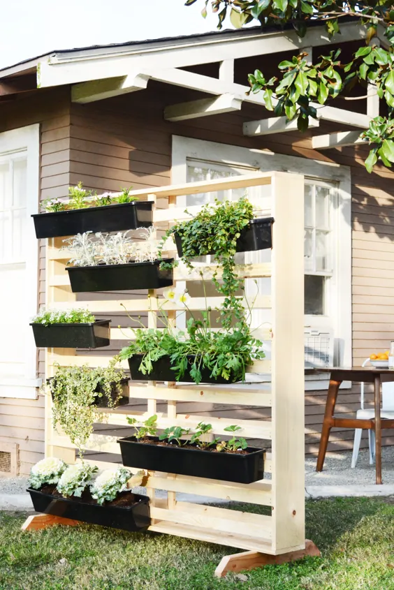دیوار زندگی DIY با گیاهان متحرک