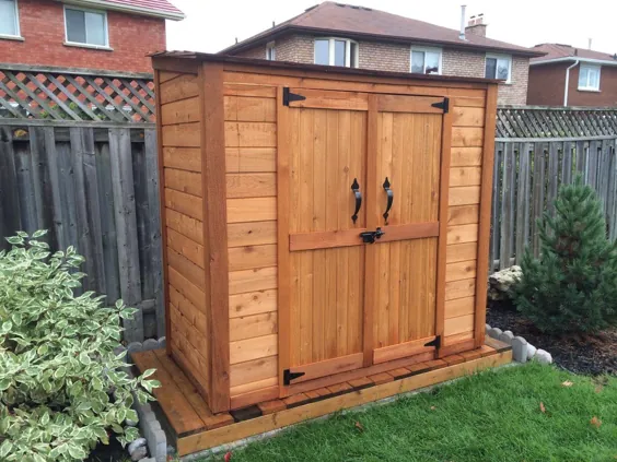 Outdoor Living Today Grand Garden Chalet 6 ft. W x 3 ft. D Solid Wood Shed Shed