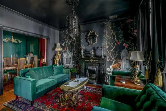 خانه ای ویرجینیا مودی با الهام از ادگار آلن پو یک رویای عاشق گوتیک است