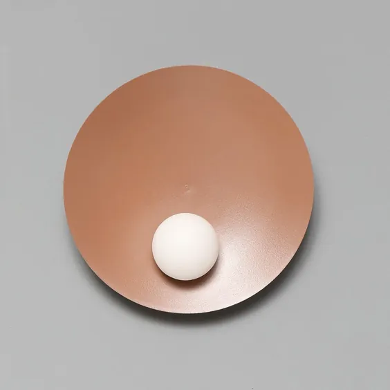 PEARLY Wall Sconce Globe Sconce Minimal Sconce چراغ دیواری چراغ دیواری Mid Century Sconce