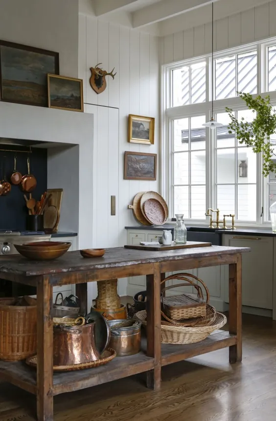 آشپزخانه مدرن کشور فرانسه - خانه والنتینا