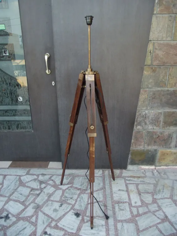 ANTIQUE FLOOR LAMP STAND ANTIQUE WOOD LAMP HOME AND DECOR FLOOR LAMP STAND |  eBay