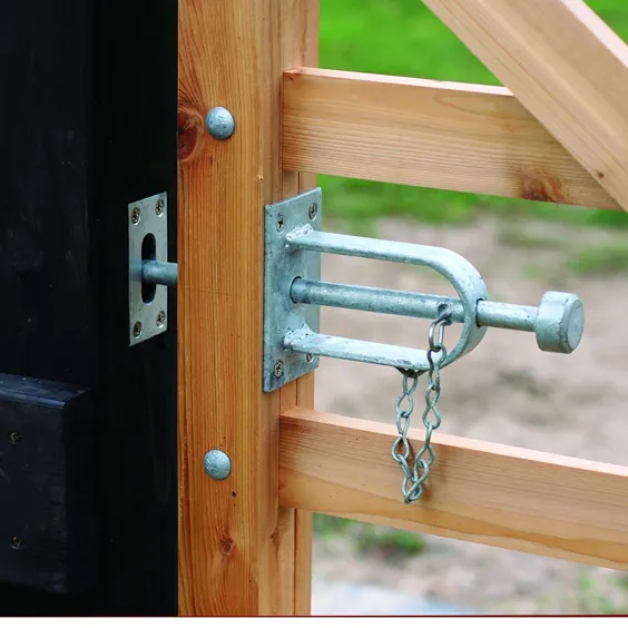 قفل سخت افزاری دروازه ایرلندی Snug Cottage برای دروازه های چوبی