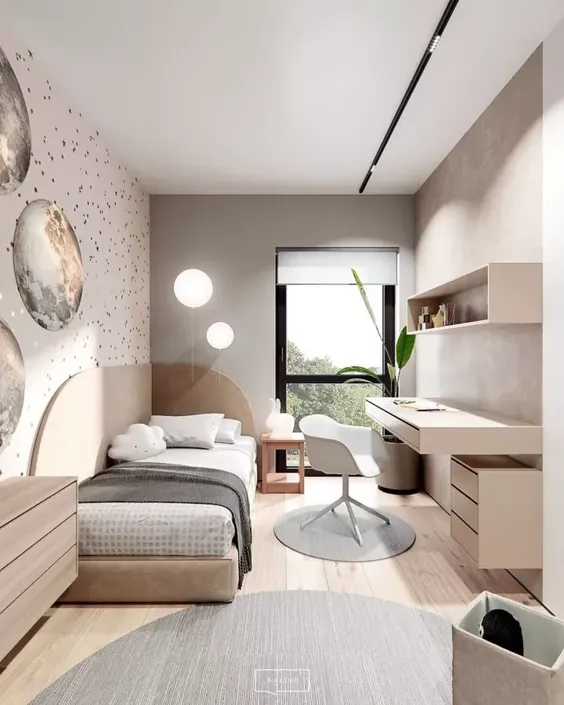 ایده های ساده و مدرن طراحی اتاق یک نفره که ذهن شما را به باد خواهد داد