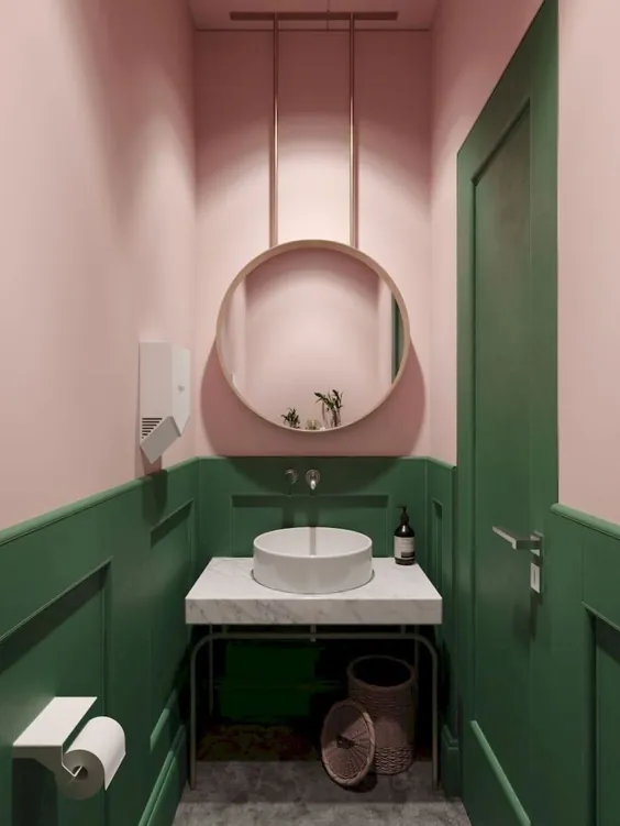 رنگ ها - 2019 - حمام DIY