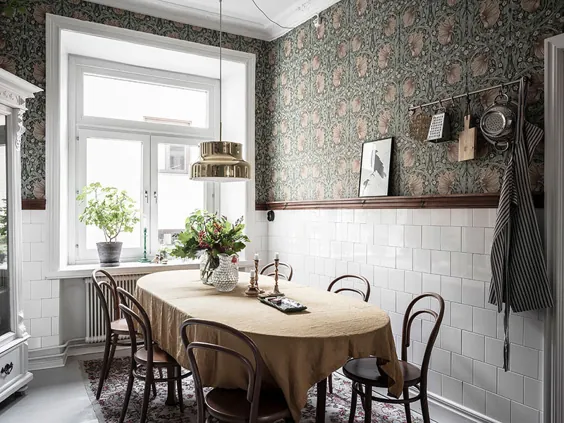 apartment آپارتمان سنتی سوئدی با روح〛 ◾ عکس ◾ ایده ها ◾ طراحی