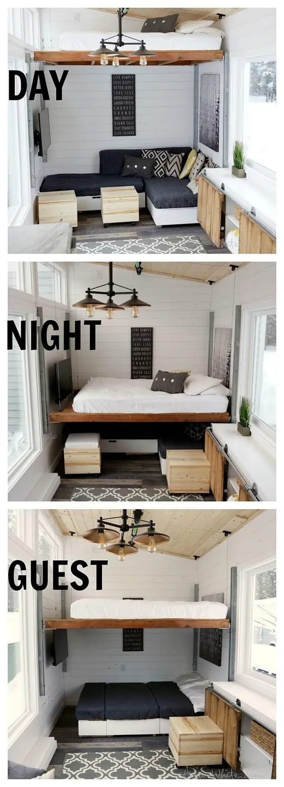 50+ طرح اتاق خواب کوچک و ایده هایی برای به حداکثر رساندن فضای کوچک شما
