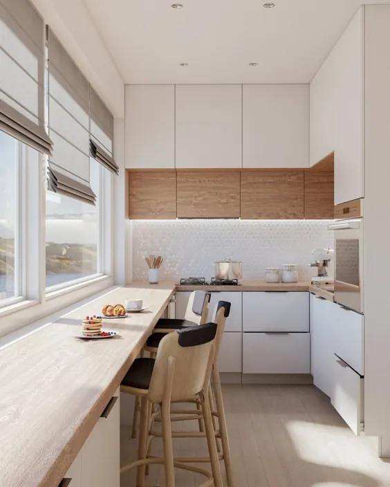 آشپزخانه اسکاندیناوی - الهامات معماری