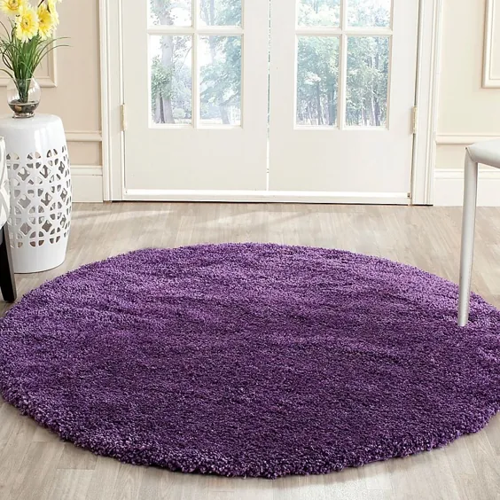 فرش Sienna Safavieh Milan Shag 3 'X 3' Purple