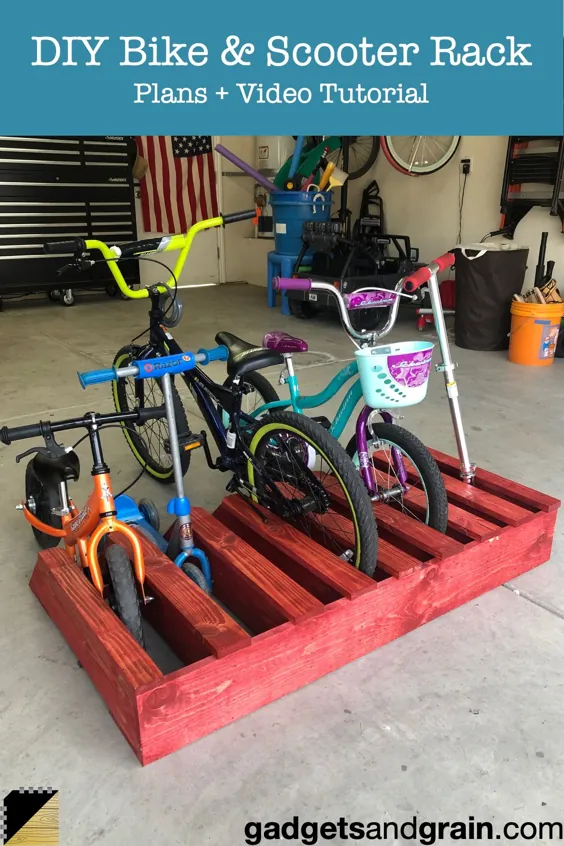قفسه دوچرخه و روروک مخصوص بچه ها: اولین قدم عالی در سازمان گاراژ