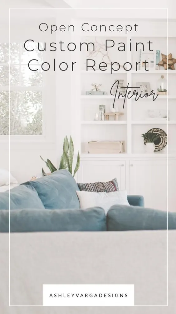 Open Concept Living Dining گزارش رنگ سفارشی گزارش مشاوره آنلاین رنگ طراحی رنگ الکترونیکی طرح رنگ طراحی داخلی آنلاین طراح مجازی