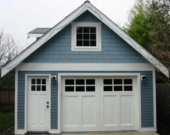 درب های گاراژ چوبی سفارشی دست ساز و درهای درب کالسکه واقعی توسط Vintage Garage Door، LLC از سیاتل، WA.