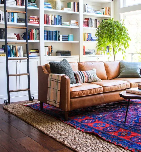 9 ایده فرش اتاق نشیمن که باعث می شود کف اتاق شما خیلی بهتر به نظر برسد |  Hunker