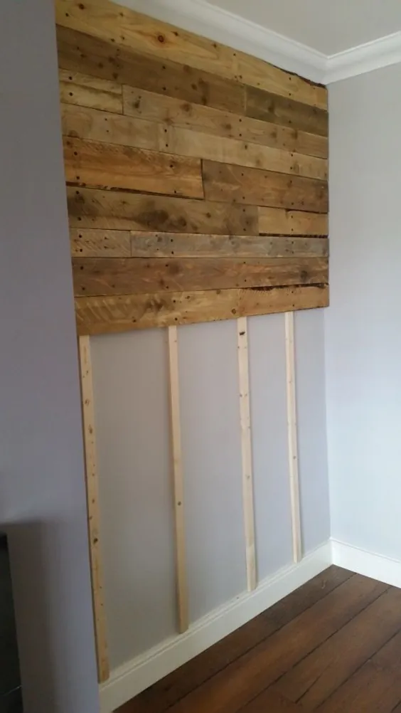 دیوار چوبی پالت: نحوه ساخت آن مرحله به مرحله • 1001 پالت