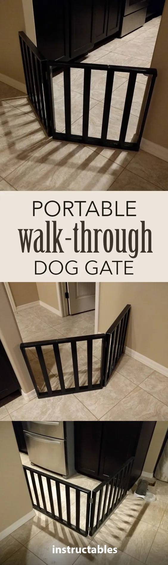 از طریق دروازه سگ قدم بزنید
