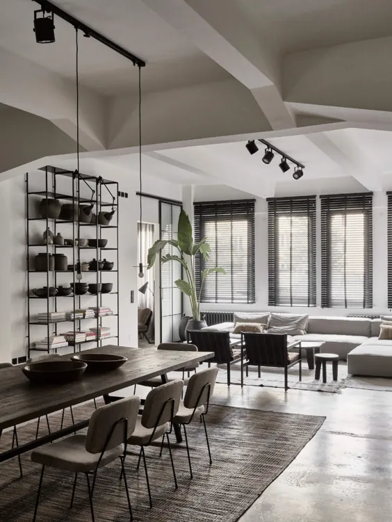 بدون آپارتمان معمولی در وین توسط Annabell Kutucu طراحی شده است - طراحی داخلی - طراحی.  / دیداری.